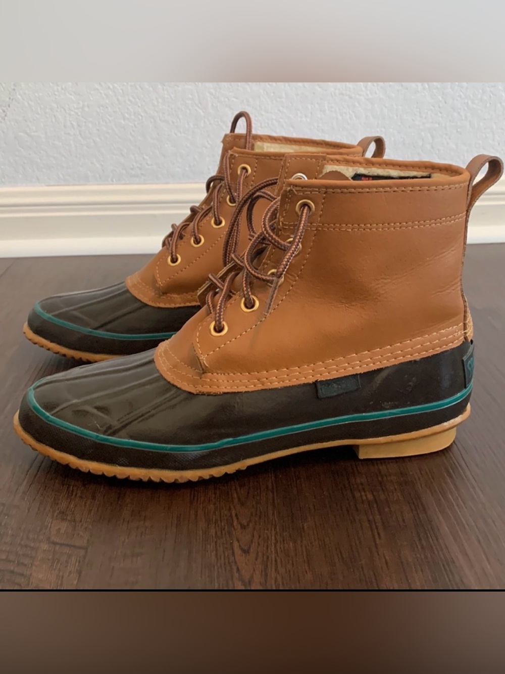 SPORTO DUCK RAIN BOOTS WOMEN'S 9 ANKLE THERMOLITE INSULATED WATERPROOF